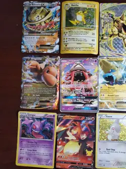 20 Card Pokemon Lot All Are Heavily Played And Damaged Great For Playing - Image 1