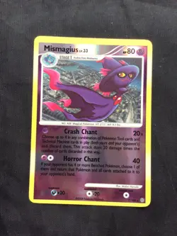 Pokemon Cards: Stormfront Reverse Holo: Mismagius 7/100 - Image 1