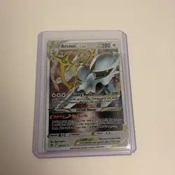 Pokemon Tcg Metal Cards Lot Of 3 Arceus V - Arceus V Star - Gold Mew Ex - Image 4