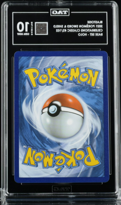 2021 Pokemon Celebrations Classic Collection BLASTOISE - Holo card 2/10 - TAG 10 - Image 2