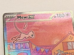 Mew EX #053 - Scarlet & Violet Black Star Promo Holo Pokemon Card *Crease* - Image 2