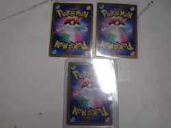 Lot of 3 Japanese Pokemon EX Cards Pack Fresh - Image 2