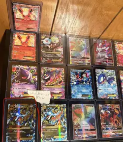 Pokemon Mega M Charizard EX TCG Secret Ultra Rare Holo Card XY Flashfire 108/106 - Image 5