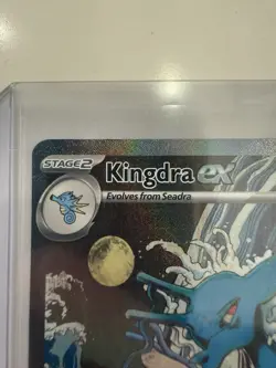 Kingdra EX 131 Pokemon TCG Scarlet & Violet Black Star Promo Holo Card - Image 3