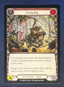FAB EVR002 Swing Big Brute Action Majestic Flesh and Blood TCG - Image 1