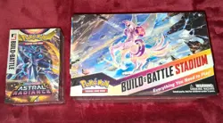 Astral Radiance LOT Build and Battle Stadium SEALED Pokemon Cards *READ PICS* - Image 1
