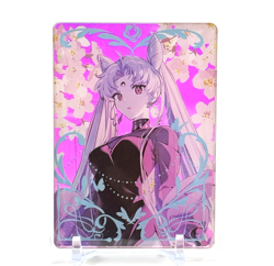 Goddess Story: Sailor Chibi Moon Anime Waifu CCG Acrylic Trading Card - Image 1