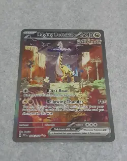 Pokemon Temporal Forces Sir Card Raging Bolt EX 208/162 Pack Fresh - Image 1
