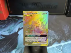 Pokemon TCG - Greninja & Zoroark GX Holo Card 222/214 Secret Sm-Unbroken Bonds - Image 2