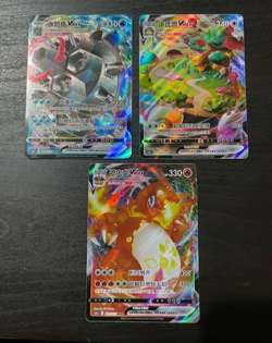Pokemon TCG: 3 x Chinese VMax Cards inc. Snorlax, Blastoise, Charizard - Image 1