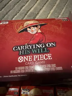 Carrying On His Will Booster Pack One Piece Trading Card [ LOT OF 6] - Image 4