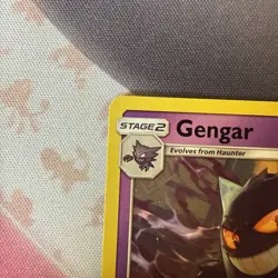Gengar 70/214 Sun & Moon Regular Rare Unbroken Bonds LP Pokemon Card - Image 2