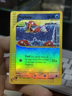 Magikarp 118/165 Expedition 2002 Reverse Holo Pokemon Card TCG - Image 3