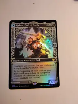 Halvar, God of Battle (Showcase) Kaldheim Foil - Image 1