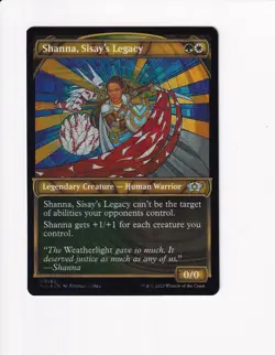 2023 MAGIC MARCH OF THE MACHINE MULTIVERSE LEGENDS HALO FOIL #189 SHANNA - Image 1