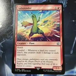 Sabotender 0153 Common Final Fantasy Magic: The Gathering MTG NP Regular - Image 1