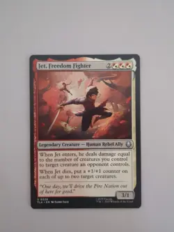 MTG Avatar TLA U 0229 Jet, Freedom Fighter - Image 1