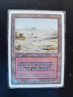 Badlands Magic: The Gathering MTG x1 Unlimited Edition Heavily Played HP English - Image 3