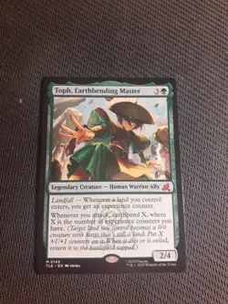 MTG - Toph Earthbending Master - Avatar Jumpstart - NM - Image 1