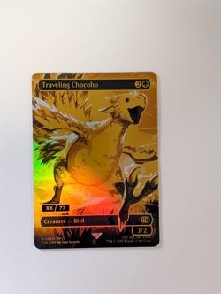 Traveling Chocobo Set Foil Sticker | Final Fantasy MTG Commander - Image 5