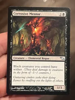 Corrosive Mentor - Shadowmoor - MTG Magic the Gathering - LP - Image 1