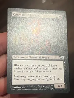Corrosive Mentor - Shadowmoor - MTG Magic the Gathering - LP - Image 2