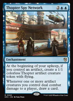 MTG Thopter Spy Network ** Aetherdrift Commander ** English (NM) - Image 1