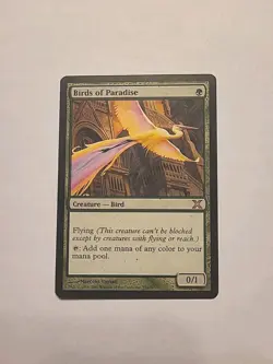 Birds of Paradise [10th Edition] Magic the Gathering LP MTG - Image 1