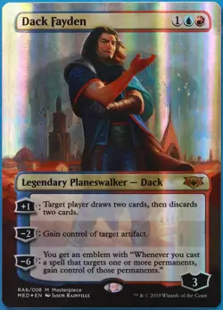 Dack Fayden (FULL-ART) FOIL Mythic Edition HEAVILY PLD (509284) ABUGames - Image 1