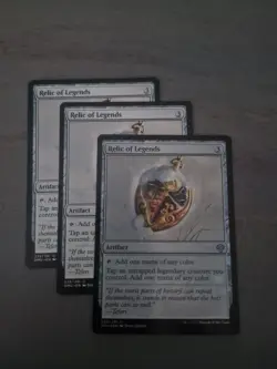 MTG X3 Relic of Legends Dominaria United 236/281 X1 Foil X2 Regular Uncommon - Image 1