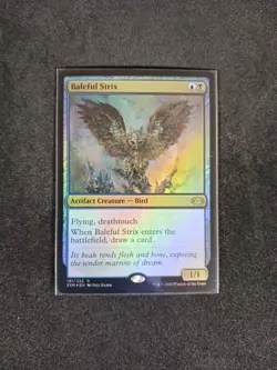 Double Masters Baleful Strix (191) NM foil - Image 1