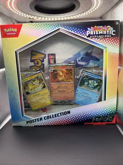 Pokemon TCG Scarlet & Violet Prismatic Evolutions Poster Collection Box - Image 2