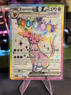 Pokemon TCG Espeon EX SVP175 Premium Figure Collection Promo - Image 1