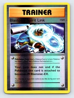 2016 Pokemon XY Evolutions BLASTOISE SPIRIT LINK Reverse Holo 73/108 - Image 1