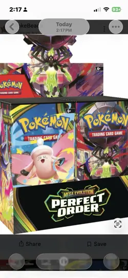 Presale Pokemon Perfect Order - Booster Box Presale Factory Sealed - Image 1