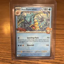 Misty's Gyarados 049/182 Destined Rivals Stamped Cosmo Foil - Pokemon TCG - NM - Image 3