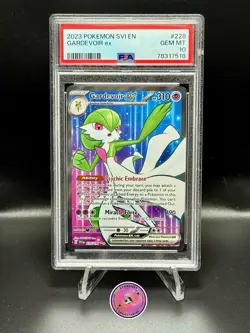 2023 POKEMON SVI EN-SCARLET & VIOLET ULTRA RARE #228 GARDEVOIR EX PSA 10 - Image 1