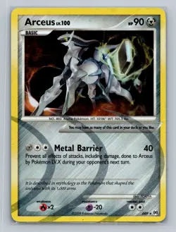 Pokemon Arceus #AR9 Arceus (AR9) Holo Rare - Image 1