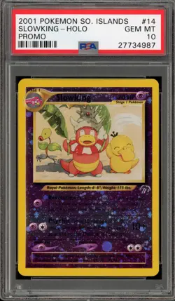 Pokemon Slowking Southern Island Holo Promo #14 PSA 10 Gem Mint - Image 1