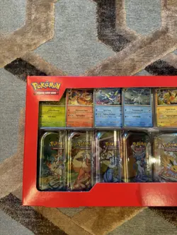 Pokemon TCG: Scarlet & Violet Prismatic Evolutions 8 Pack Mini Tin Set (Costco) - Image 2