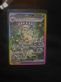 Pokemon TCG Leafeon EX Sir 144/131 Prismatic Evolutions - Image 1