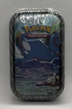 Pokemon TCG 2021 Shining Fates Kyogre Art Mini Tin Factory Sealed. 2 Boosters - Image 1