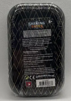 Pokemon TCG 2021 Shining Fates Kyogre Art Mini Tin Factory Sealed. 2 Boosters - Image 2