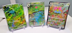 Pokemon TCG 151 Bulbasaur Ivysaur Venusaur EX Evolution Trio Holo NM - Image 1