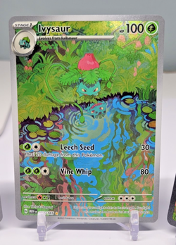 Pokemon TCG 151 Bulbasaur Ivysaur Venusaur EX Evolution Trio Holo NM - Image 3