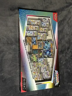 Pokemon TCG Prismatic Evolutions Lucario Ex & Tyranitar Ex Premium Collection - Image 1