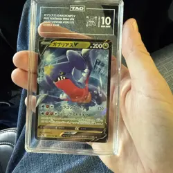 Garchomp V 109/172 S12a: Vstar Universe Holo (Japanese) Pokemon TAG 10 Gem Mint - Image 2