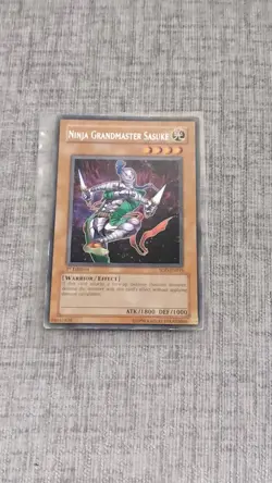 Yu-Gi-Oh! Ninja Grandmaster Sasuke Rare - 1st Edition - SOD EN019 MP - Image 2