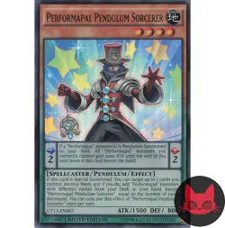 Yugioh Performapal Pendulum Sorcerer CT13-EN007 Super Rare Limited Edition NM - Image 1