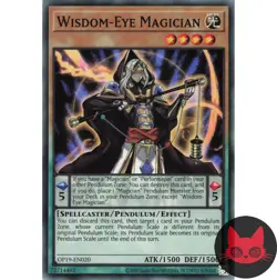 Yugioh Wisdom-Eye Magician OP19-EN020 Common NM - Image 1